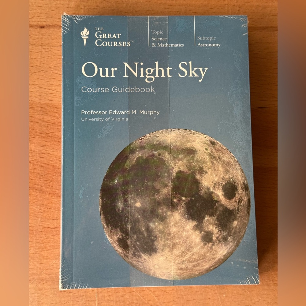 NWT The Great Courses - Our Night Sky  - 2 DVD + Guidebook